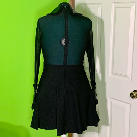 Killstar Cemetery Drive Mesh Dress - Picture 7 of 10